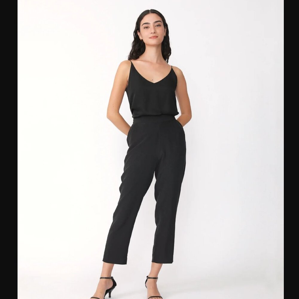 Grana Silk Signature Ankle Pant